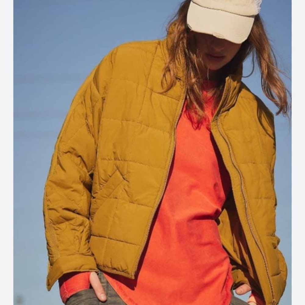 Free People Pippa Packable Puffer size small Himalayan salt coat jacket